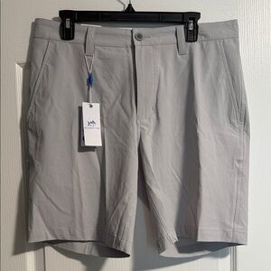 Southern Tide Seagull Gray Flat Front Shorts